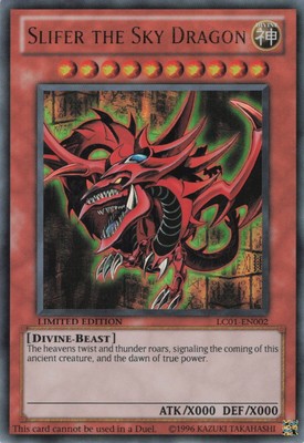 Yugioh Slifer the Sky Dragon LC01-EN002 Ultra Rare LP-image