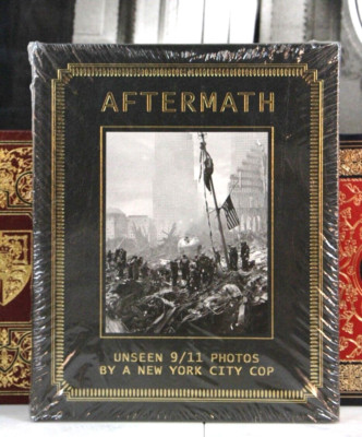 AFTERMATH UNSEEN 9/11 PHOTOS NEW YORK COP - Easton Press - LARGE BOOK - SEALED-image