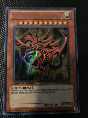 Slifer the Sky Dragon Limited Edition YGLD - ENG01 Mint/NM-image