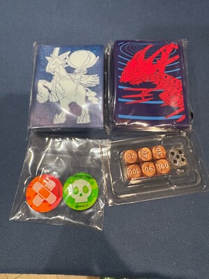 Pokemon TCG Chilling Reign & Darkness Ablaze ETB 65 Sleeves Each Set-image
