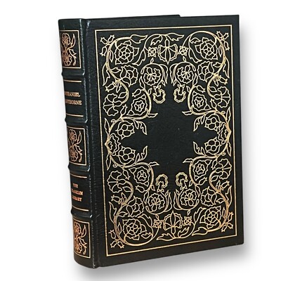 Nathaniel Hawthorne STORIES Leather Bound Gilded Ltd Ed Franklin Library, 1978-image