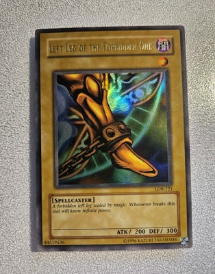 Left Leg Of The Forbidden One LOB-121 (Lightly Played)-image