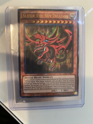 Slifer the Sky Dragon - LDK2-ENS01 - Ultra Rare - Limited Edition Lightly Played-image