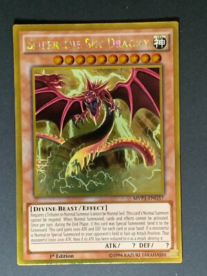 YUGIOH - Slifer the Sky Dragon - MVP1-ENG57 - Gold Rare - 1st Edition [2]-image