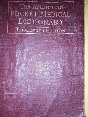 The American Pocket Medical Dictionary 13th Edition-image