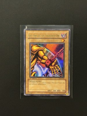 Left Arm of the Forbidden One LOB-123 Ultra Rare 1st Edition Yugioh Exodia-image