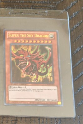 YuGiOh! Slifer the Sky Dragon - LC01-EN002 - Limited Edition - Ultra Rare-image