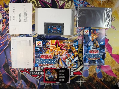 Yugioh Duel Monsters International Gameboy Complete Box w/ SECRET GBI God Cards -image