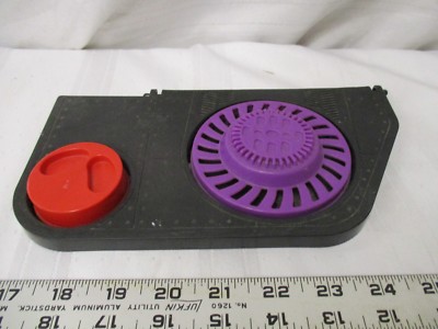 Imaginext part Batman Batcave turntable round table turn around cycle batcycle-image