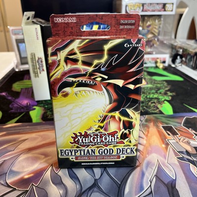 Egyptian God Deck: Slifer the Sky Dragon - 1st Edition Yugioh Sealed-image