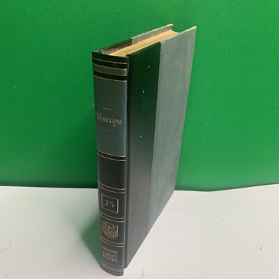 Vintage 1952 Great Books Of The Western World #25   MONTAIGNE-image