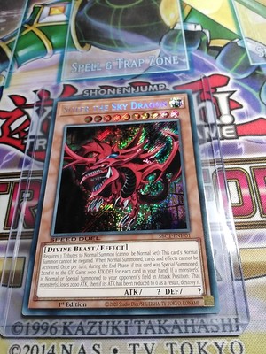 YuGiOh - Slifer The Sky Dragon - SBC1-ENH01 - Secret - 1st - Speed Duel - NM-image