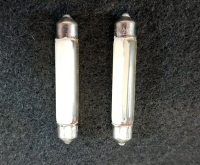 Fisher 500-C 800-C 400 Receiver Dial Lamps Original NEW OLD STOCK! ONE PAIR! (2)-image