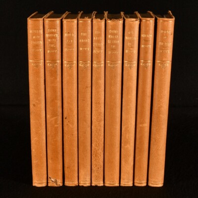1912 11Vols in 9 The Waverley Novels of Sir Walter Scott Illustrated Peveril ...-image