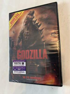 Godzilla DVD 2 Disc Special Edition 2014 Jaemie Vanek Widescreen New Sealed-image