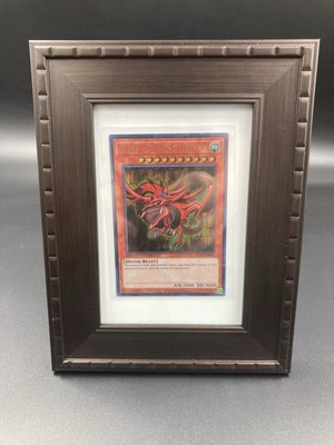 Yugioh FRAMED Slifer the Sky Dragon LC01-EN002 Ultra Rare  6 3/4
