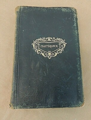 THE LIFE OF THE BEE, MAURICE MAETERLINCH, COPYRIGHT 1901, LEATHER BOUND-image