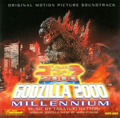 Godzilla 2000 Soundtrack CD Takayuki Hattori SEALED 19CDG25-image