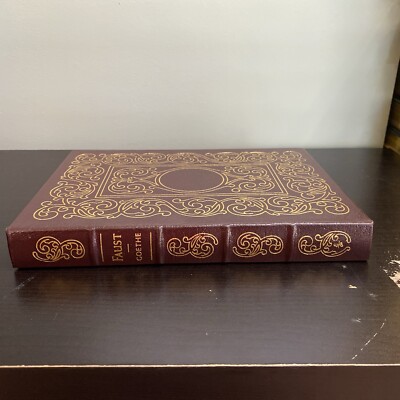 FAUST by Johannes Wolfgang Von Goethe Easton Press Leather Bound-image