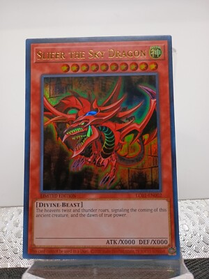 Yu-Gi-Oh! Slifer the Sky Dragon Legendary Collection LC01-EN002 Ultra Rare-image