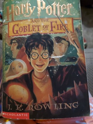 HARRY POTTER and the Goblet of Fire - by J.K. Rowling Paperback Book-image