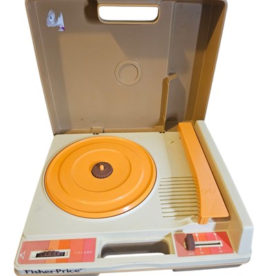Record Player - Vintage 1978 Fisher-Price - Retro, Needs New Needle, Movie Prop-image