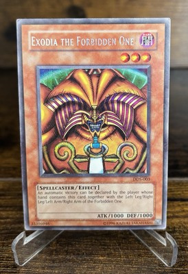 Exodia The Forbidden One DDS-003 - Secret Rare - Dark Duel Stories Promo - MP-image