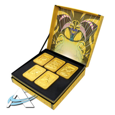 EXODIA THE FORBIDDEN ONE the Forbidden 24k Gold Plated Ingot Set Yugioh FAN-image