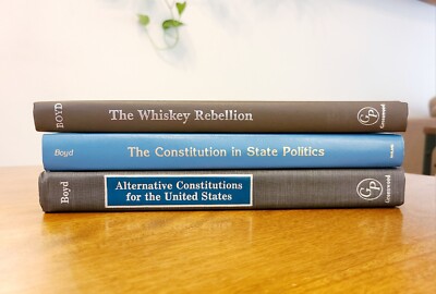 Constitution Political History of The  United States By Boyd Lot of 3 NEW SIGNED-image