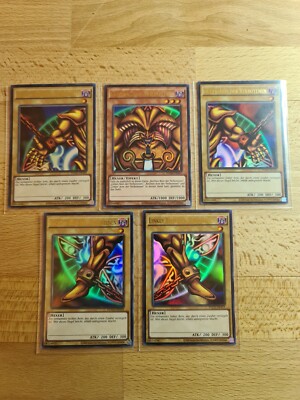 Exodia the Forbidden One●FULL SET●YGLD●2015●YUGIOH●ULTRA RARE●GERMAN●NM●07447-image