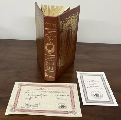 Easton Press The Thirteenth Tale Diane Setterfield Signed Collectors Edition-image