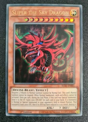Slifer the Sky Dragon Yu-Gi-Oh! EGS1-EN001 1st Ultra Rare-image