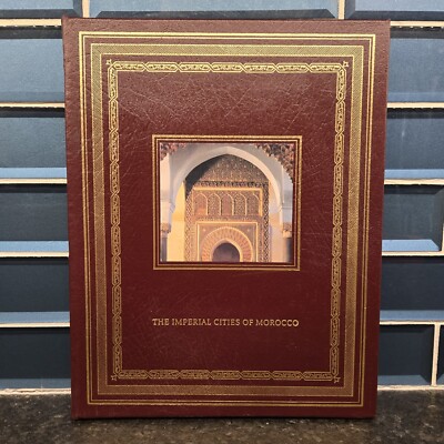 Easton Press Book The Imperial Cities Of Morocco 2000 Leather Limited Edition-image