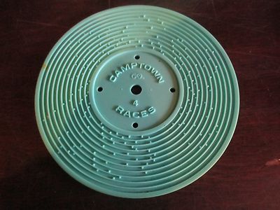 Fisher Price Record Player vintage 995 teal Camptown Race Children Marching 4-image