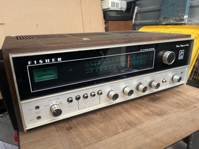 Fisher 4030 Vintage Two/Four Channel Quad Stereo AM/FM Receiver 1974 Parts!-image