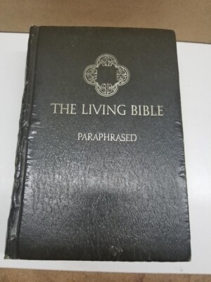 The Living Bible Paraphrased Hardcover Book 1973 Tyndale House Publishers-image