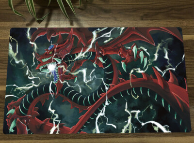 Ygomat Playmat Slifer the Sky Dragon TCG CCG Play Pad Trading Card Game Mat-image
