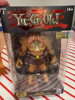 E1 Phatmojo Action Figure LE Exodia The Forbidden One Yu-Gi-Oh! Exclusive Card-image