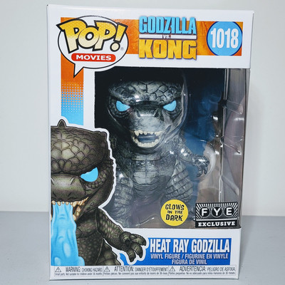 Funko Pop: Godzilla vs. Kong - Heat Ray Godzilla #1018 Glow FYE Exclusive-image
