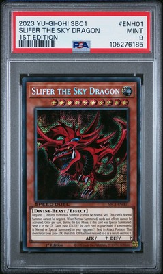 2023 1ST ED #ENH01 SLIFER THE SKY DRAGON PSA 9-image