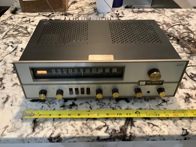 The Fisher 440-T Stereo Receiver Transistor FM MPX (Working) Please Read 