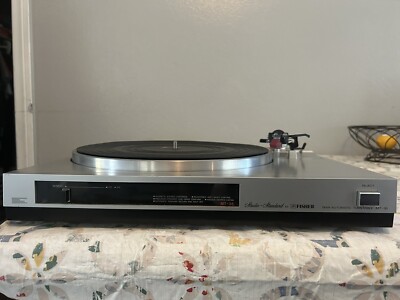 Fisher MT-35 Turntable Made in Japan: Needs new stylus, Cartridge-image