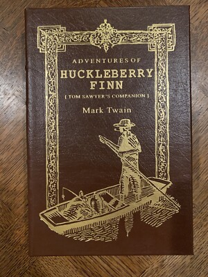 Easton Press Huckleberry Finn Leather Like New-image