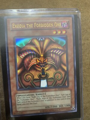 Exodia The Forbidden One SR Retro Pack 1 2024 Reprint RP01-EN021 Yugioh-image