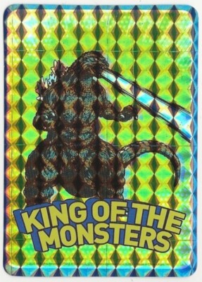 Godzilla Toho Co Holographic 3x5  Sticker: King of the Monsters-image