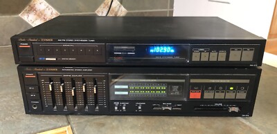 UNTESTED Bundle Vintage Fisher Amplifier CA-272 & Synthesizer Tuner FM-272-image