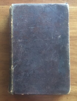 ALGERINE CAPTIVE LIFE & ADVENTURES OF DOCTOR UPDIKE UNDERHILL 1816 LEATHER BOOK-image