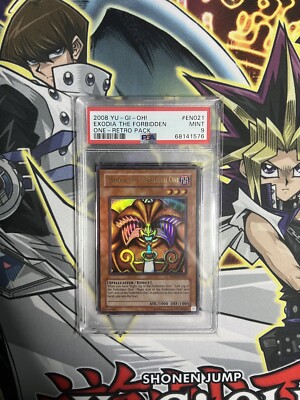 Yugioh Retro Pack 1 MINT PSA 9 Exodia The Forbidden One RP01 POP 7 No PSA 10s-image
