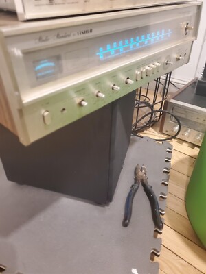 VINTAGE FISHER STEREO, RS-1035  Selling For Parts read* -image