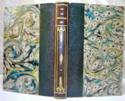 Bibliophile Binding Pierson. Henri Lavedan. The New Game. 1895-image